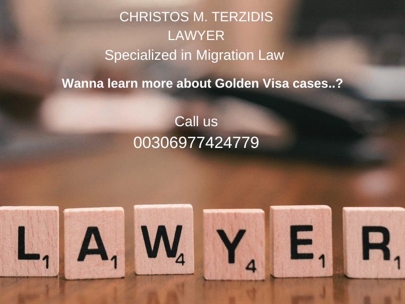 Golden Visa cases (Migration Law)
