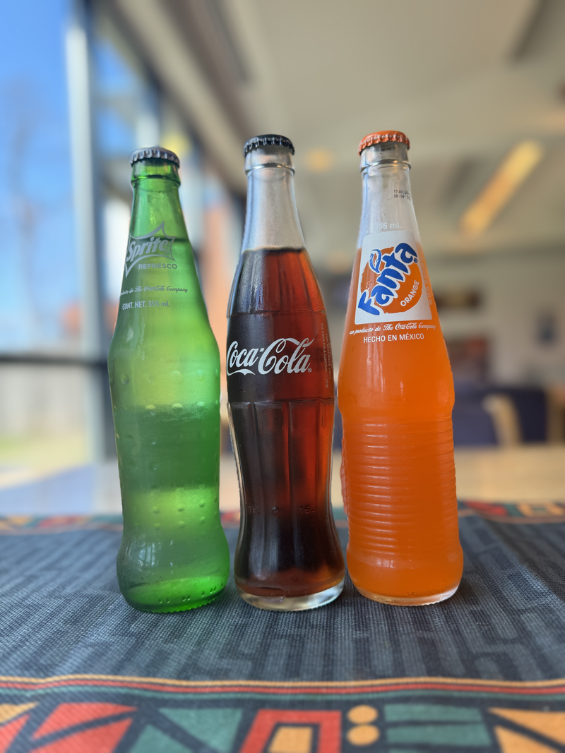 Imported Fanta, Sprite, Coke