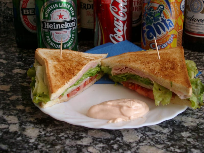 Toast Insalata e Pomodoro