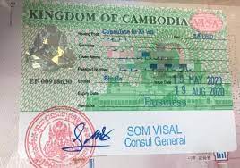 台湾护照办理柬埔寨签证2022-01-16