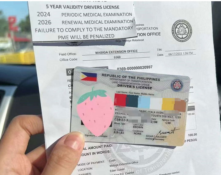 最新中国驾驶证换菲律宾驾驶证近期成功案例