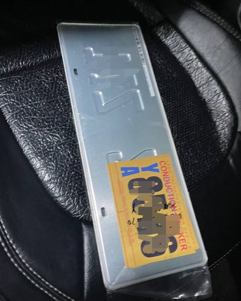 菲律宾旧款彩色车牌更换新标准白色原装车牌服务