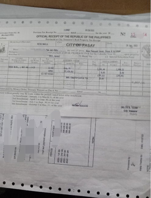 菲律宾房产局市政府缴纳地基税RPT服务