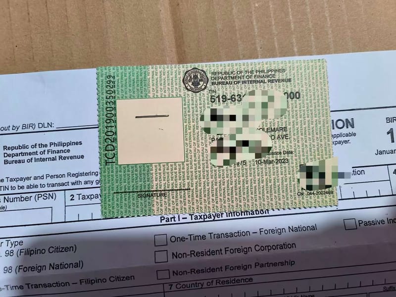 菲律宾税卡办理