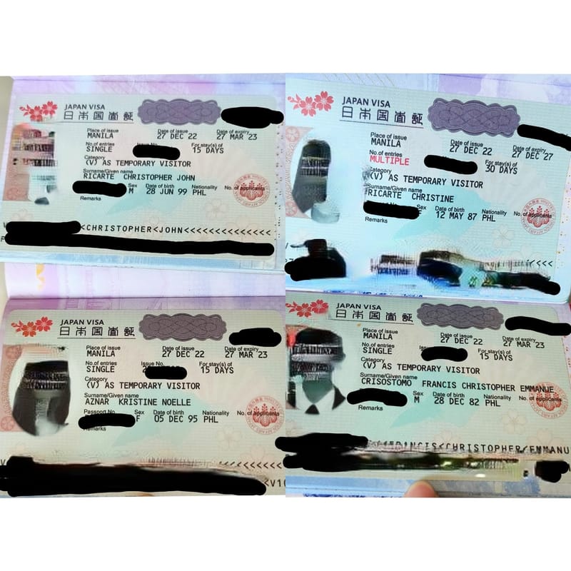 菲律宾办理日本签证