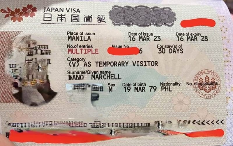 马尼拉日本领馆签证案例分享