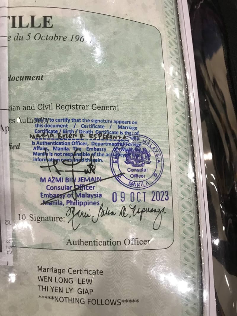 菲律宾文件海牙认证服务