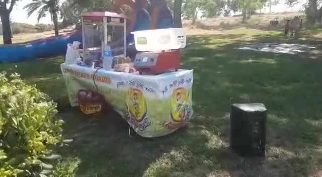 מתנפחי מים ודוכני מזון