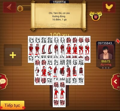 Bai Chan online - luat choi va cac truong hop bi phat