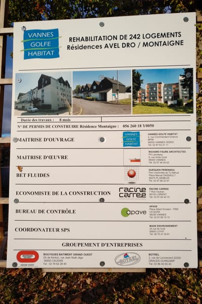 Lettre au président de Vannes Golfe Habitat, principal bailleur social de Vannes