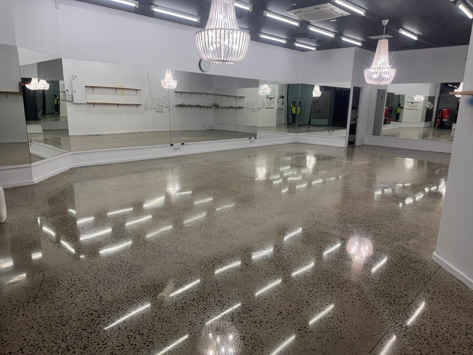 200 grit polish exposeshine polished concrete