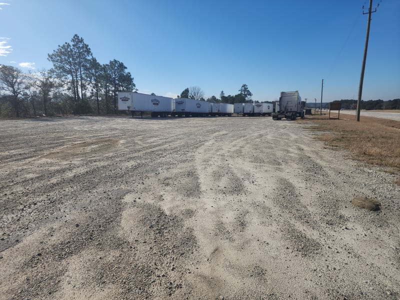 Equipment Parking and Storage