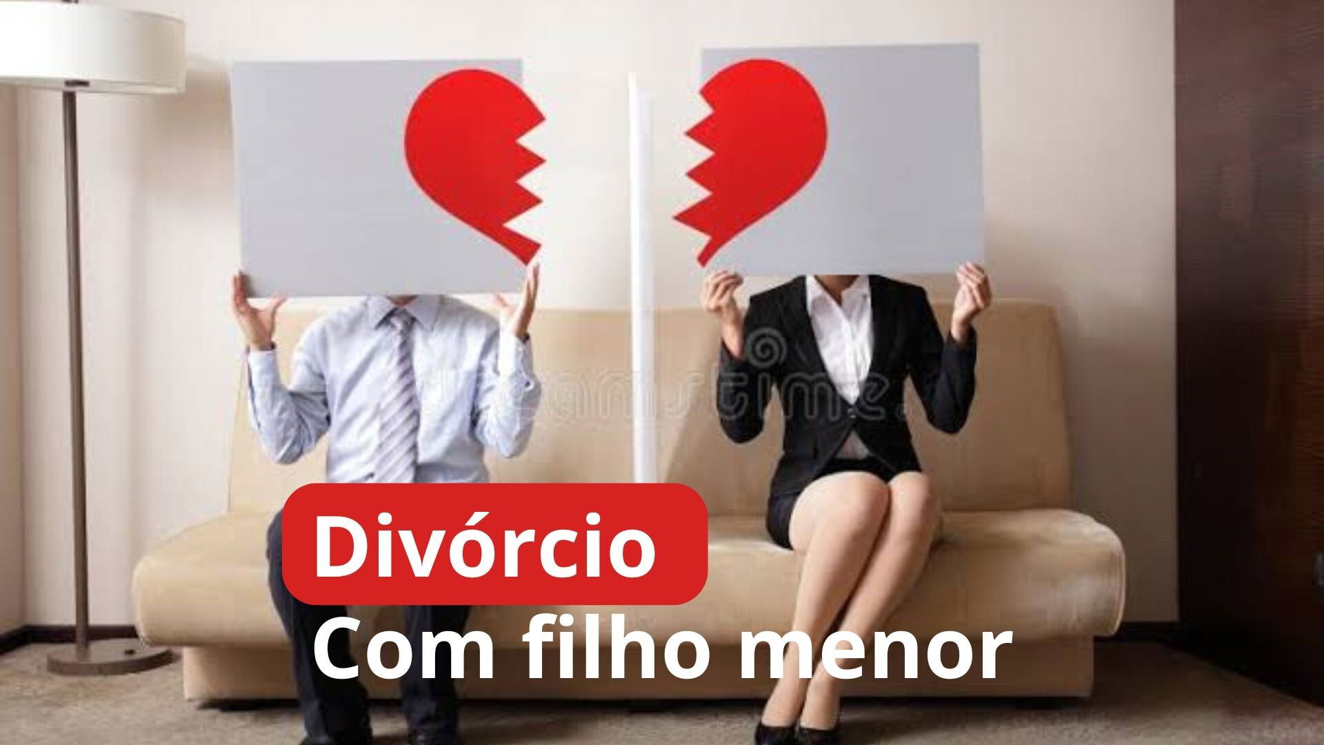 Divórcio com filhos menores de idade