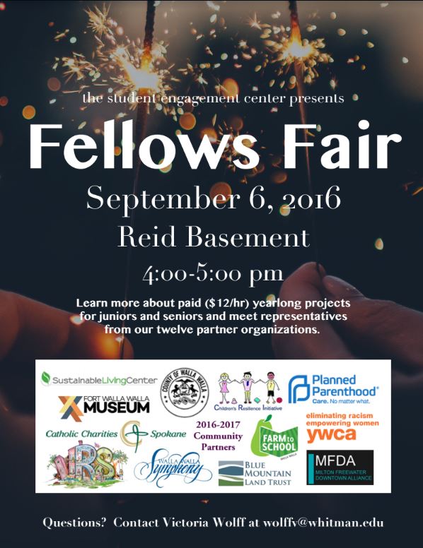 Community Fellows Fair Poster