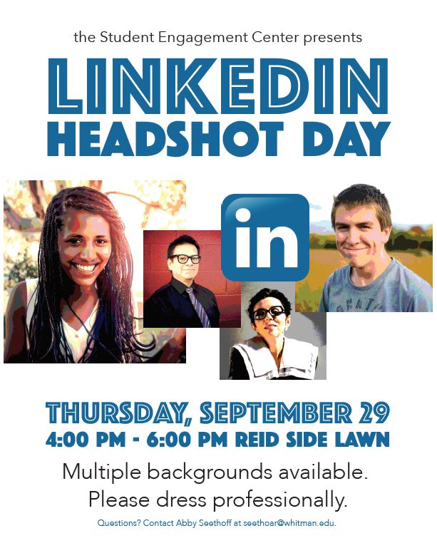 LinkedIn Headshot Day Poster