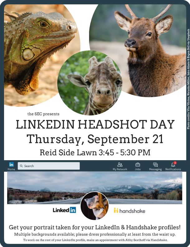 LinkedIn Headshot Day Poster