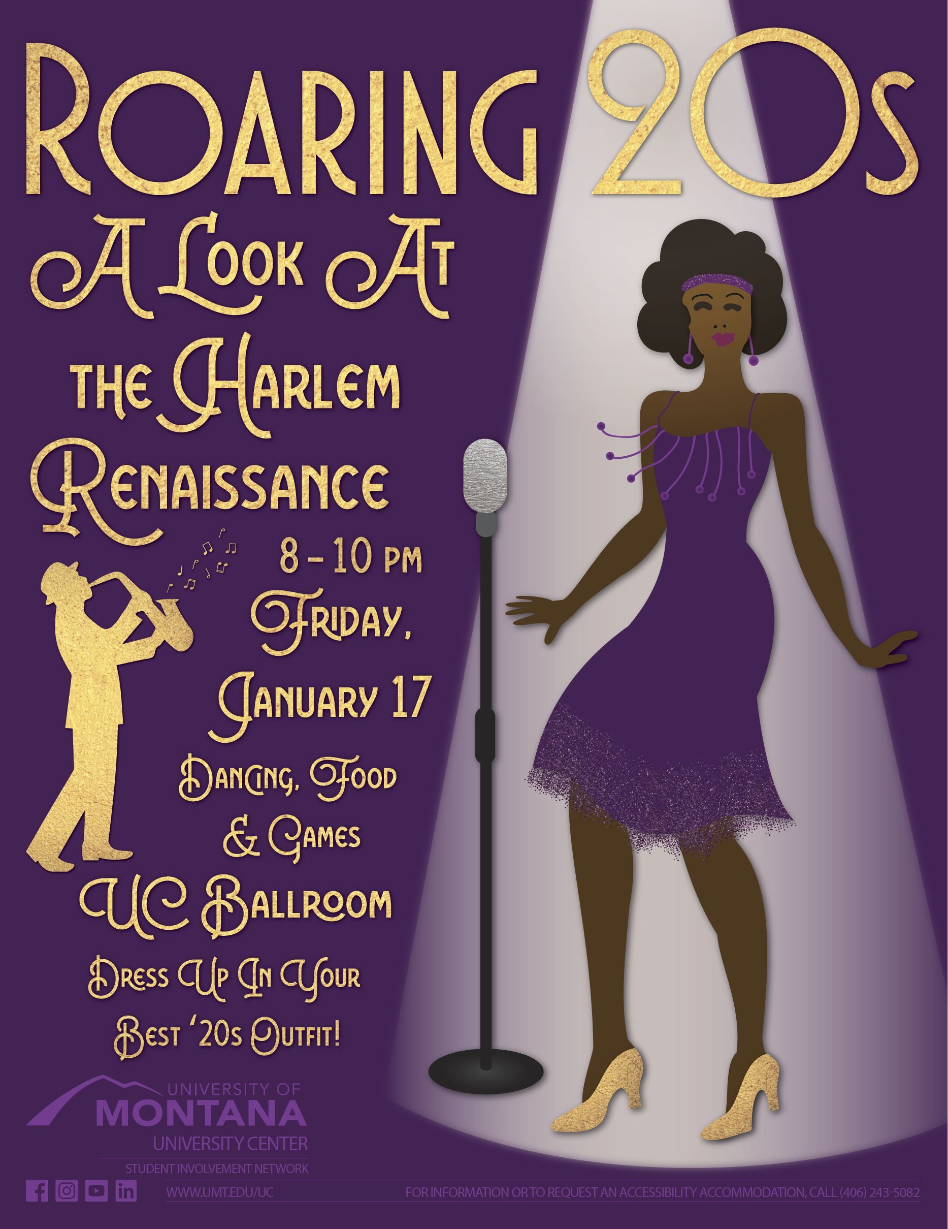 Harlem Renaissance Roaring 20s Poster