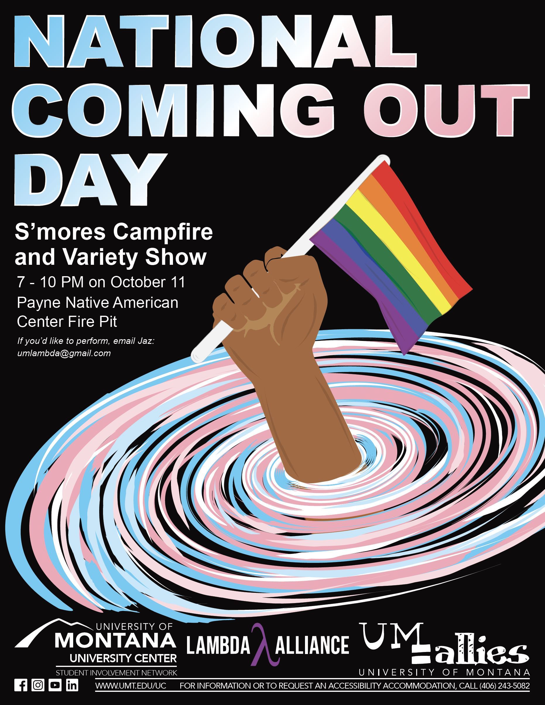 National Coming Out Day Poster