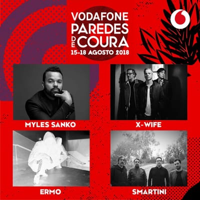 Myles Sanko e Ermo entre os nomes da nova cartada para o Vodafone Paredes de Coura