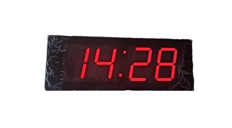 6 X 4 LED Clock