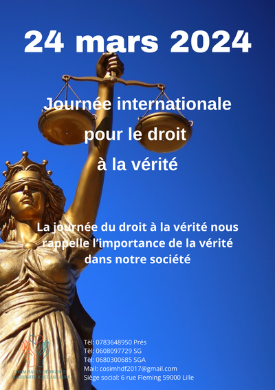 Journée internationale pour le droit à la vérité
