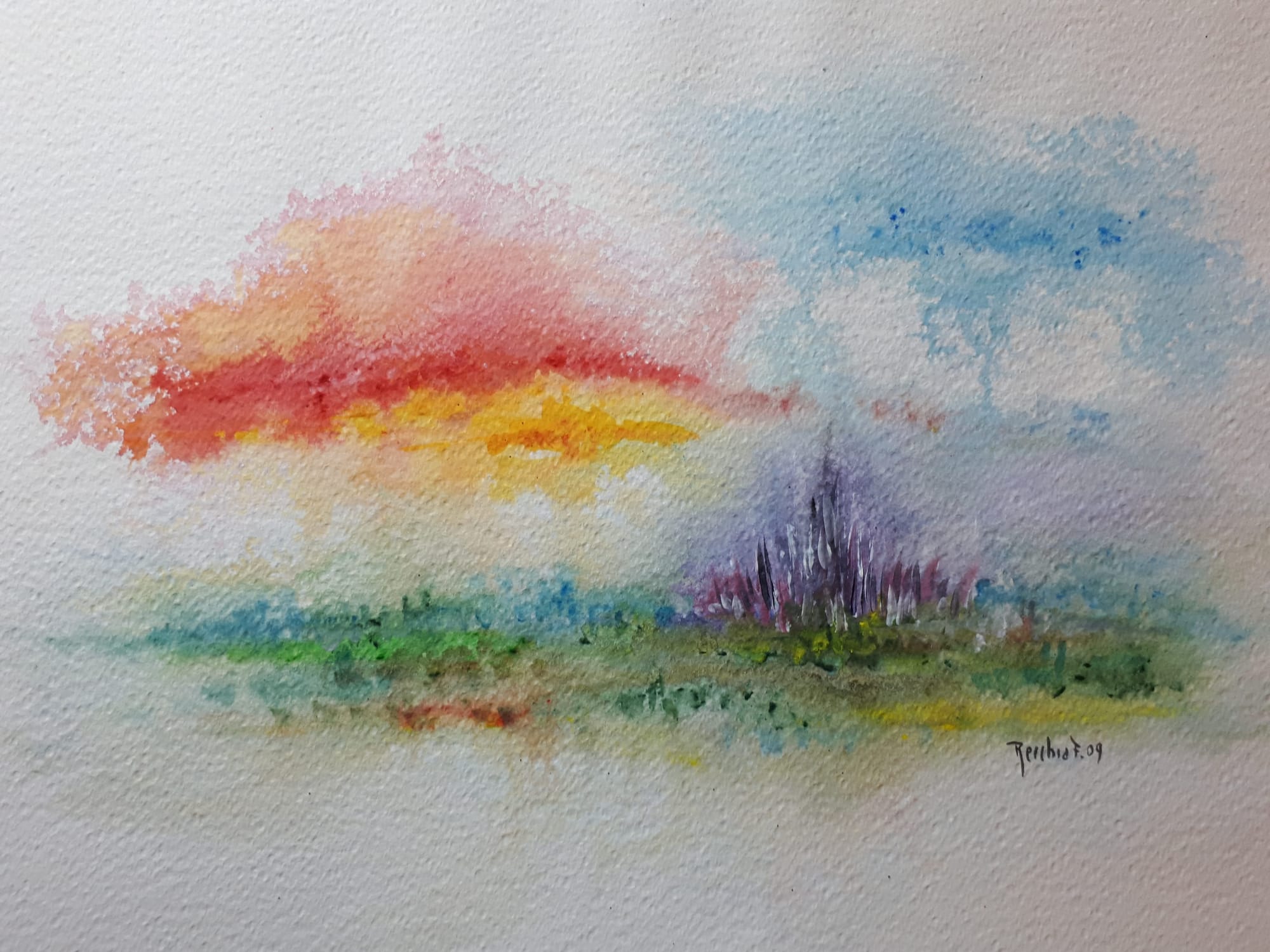 il tramonto