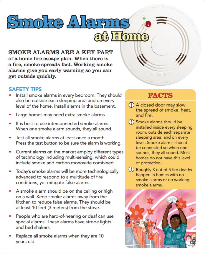 Smoke Alarms Save Lives!!!