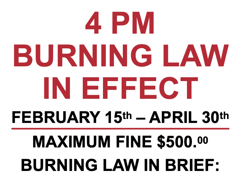4 pm Burn Law