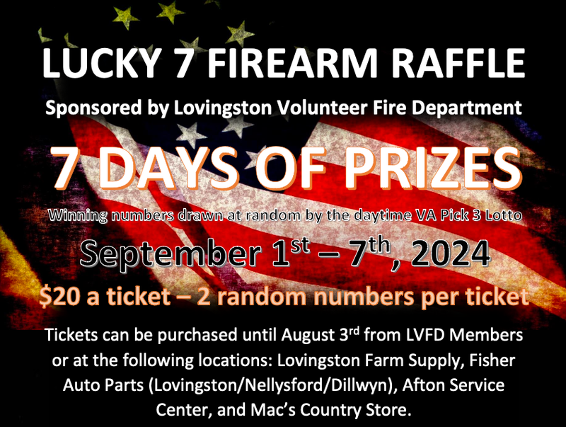 Lucky 7 Firearm Raffle