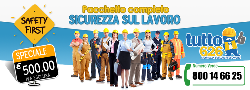 Pacchetti completi sicurezza sul lavoro e industria alimentare