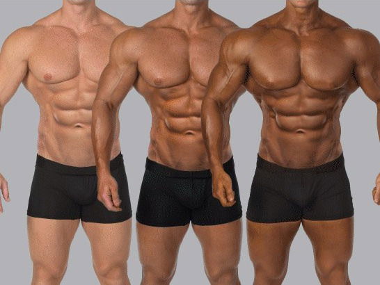 Body Builder Competition Tan