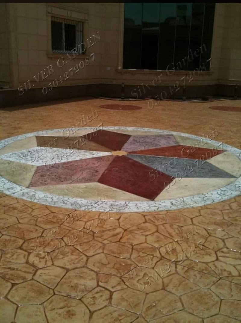 الخرسانة المختمة للأرضيات