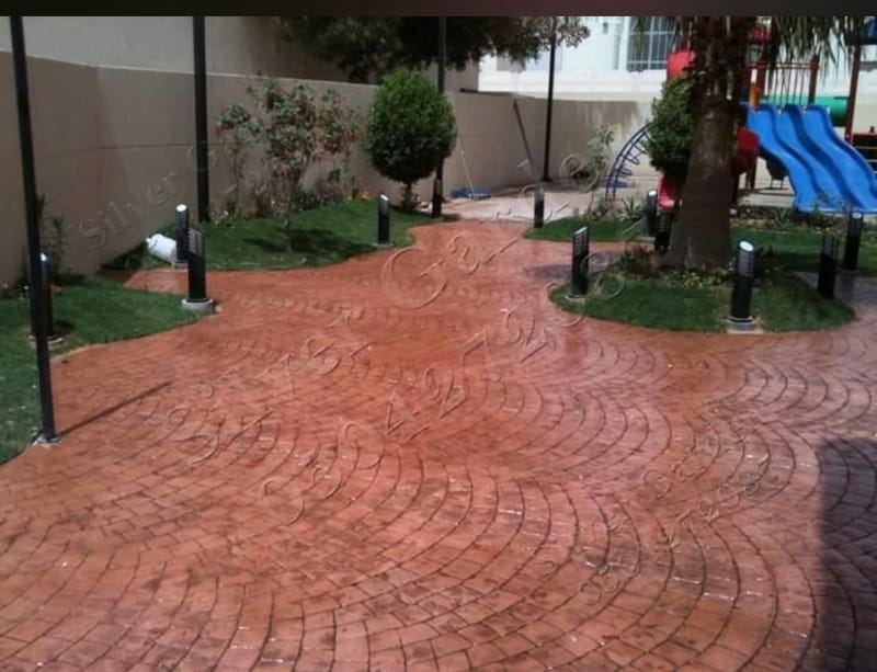 الخرسانة المختمة للأرضيات