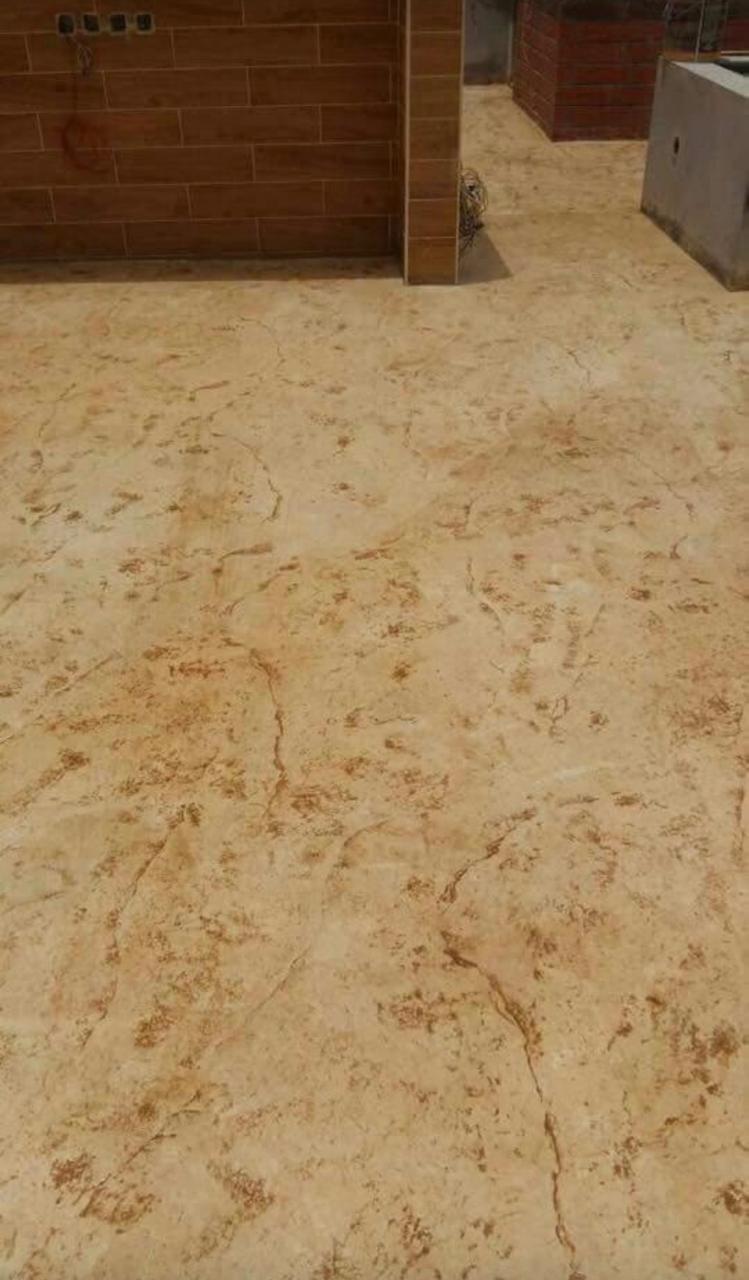 الخرسانة المختمة للأرضيات