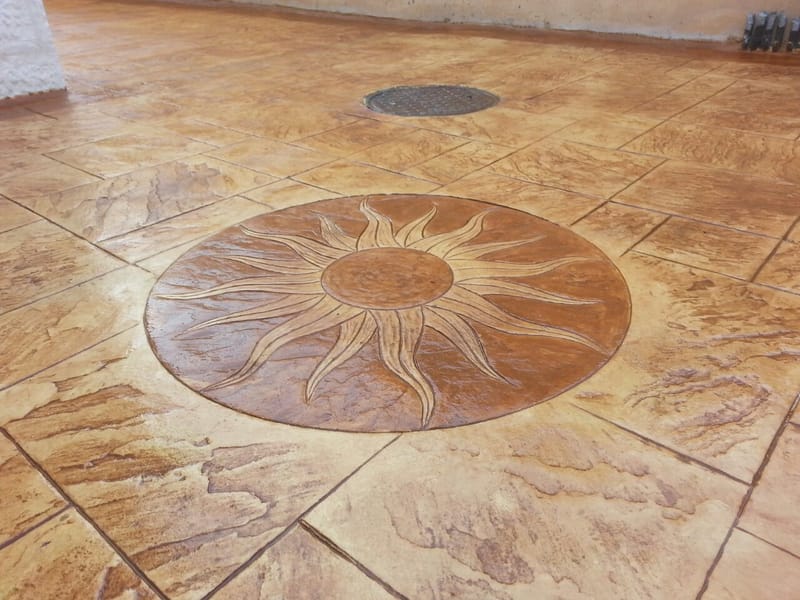 الخرسانة المختمة للأرضيات