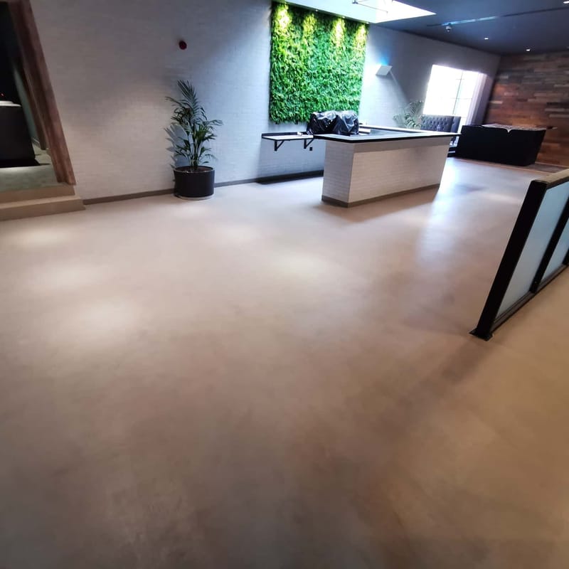 أرضيات ميكروكريت