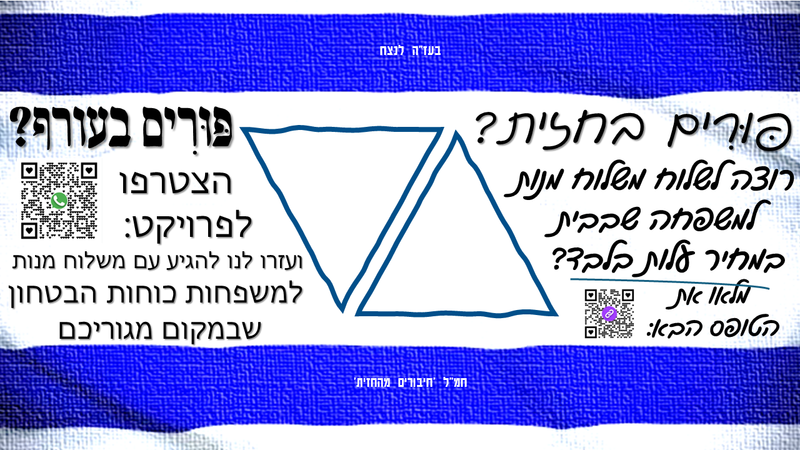 פורים: מהחזית לעורף