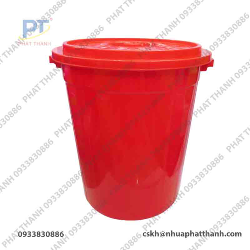 Thùng nhựa 120 lít: Chất liệu HDPE an toàn cho sức khỏe