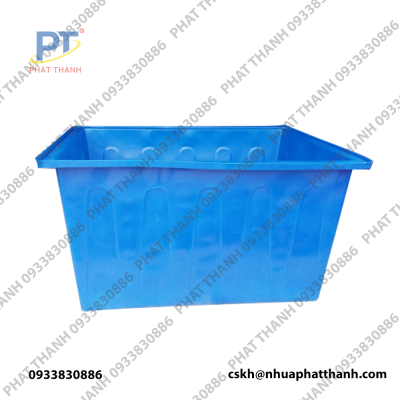 Thùng nhựa chữ nhật giá rẻ, chất lượng cao, nhiều dung tích