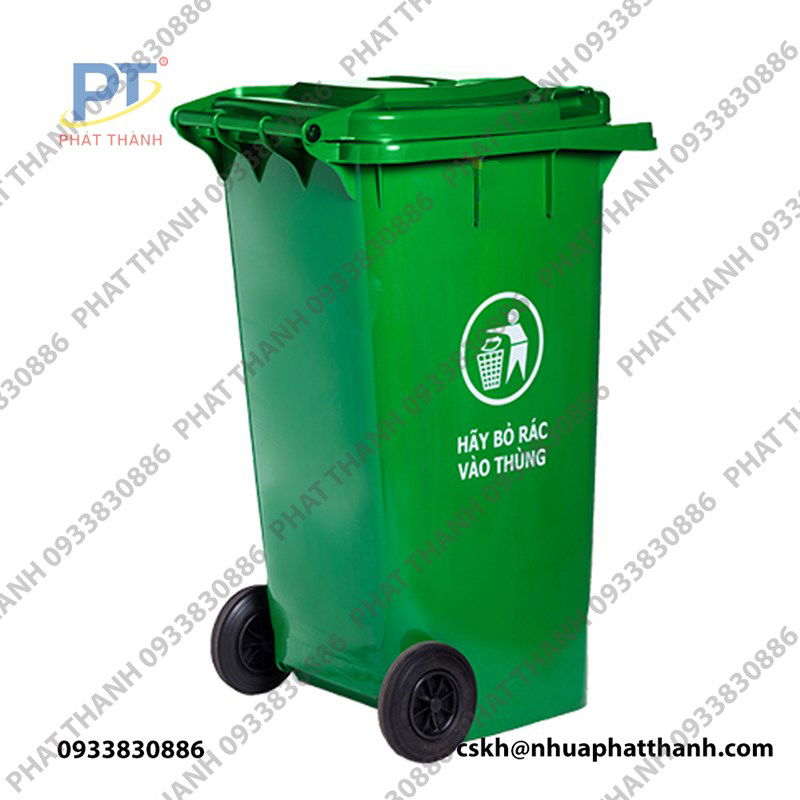 Thùng rác 120 lít: Thiết kế hiện đại, độ bền cao, giá tốt