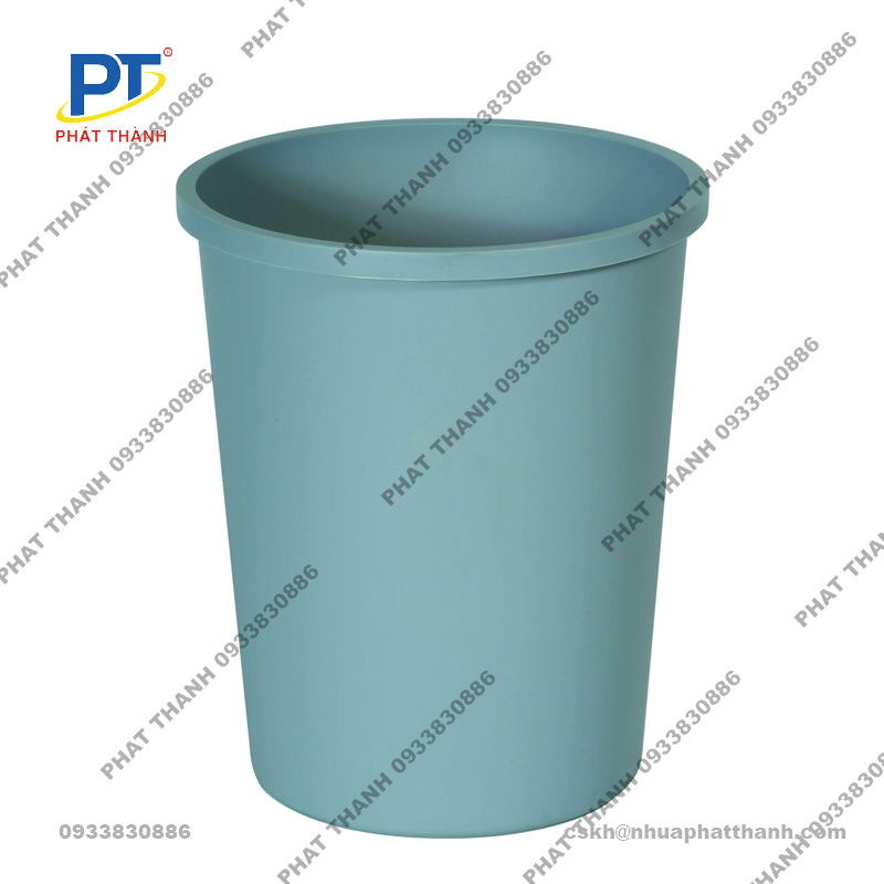Thùng rác nhựa không nắp 5L - Dễ dàng vệ sinh, lau chùi