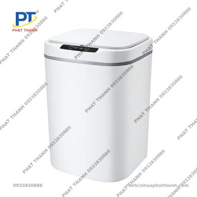 Thùng rác văn phòng inox 304 cao cấp, bền bỉ, sang trọng