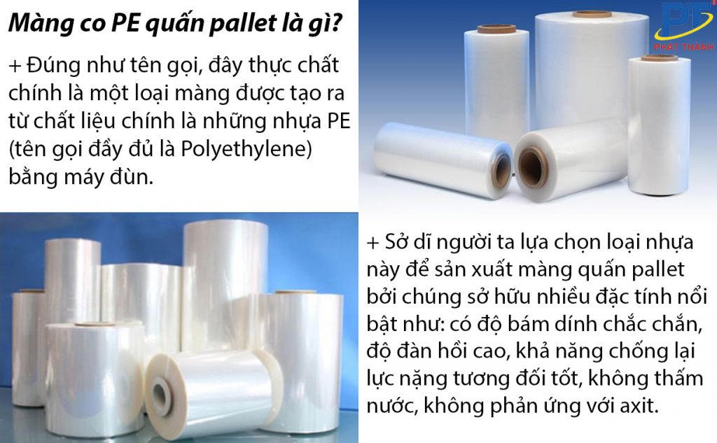 Màng co đóng gói: Đa dạng kích thước, mẫu mã