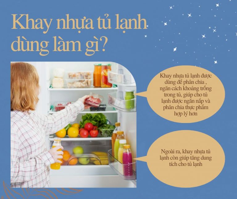 Khay nhựa tủ lạnh nhiều kích cỡ, phù hợp mọi nhu cầu