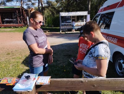 День безопасности дорожного движения на Ореховой горке