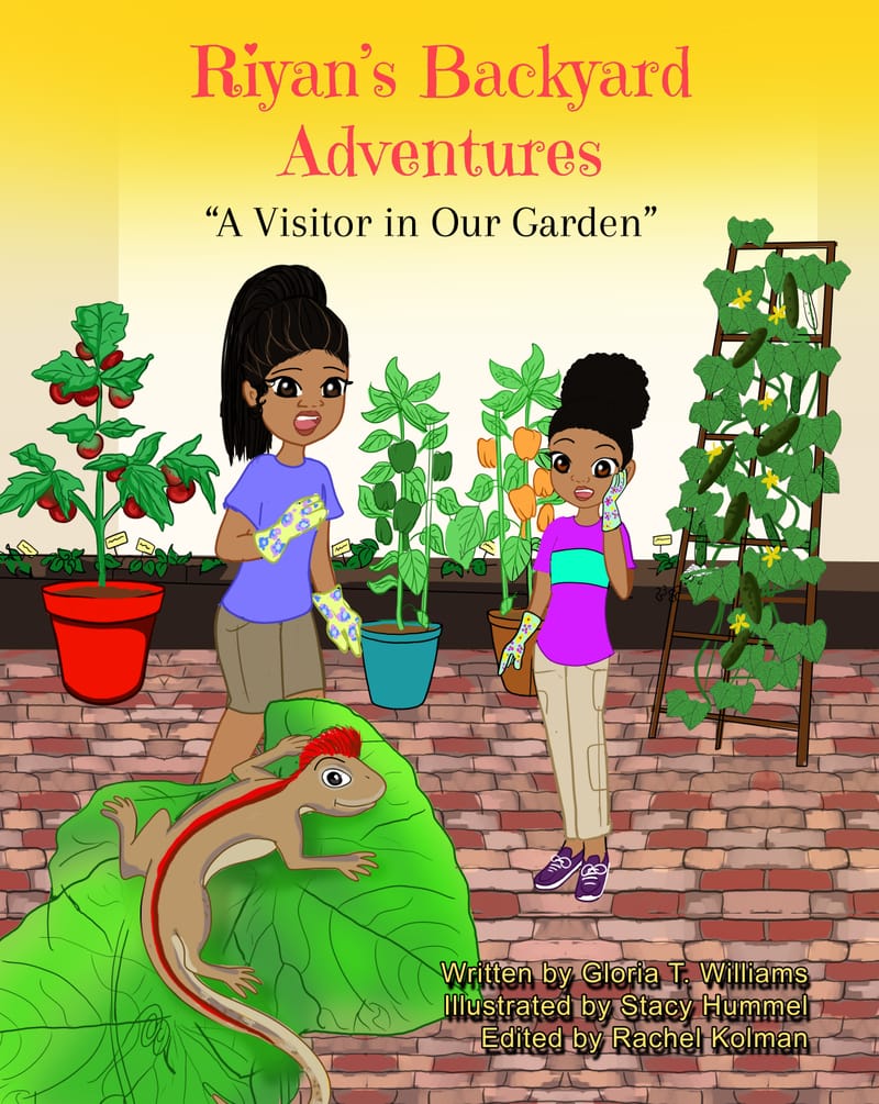 "A Visitor in Our Garden" - Hardcover