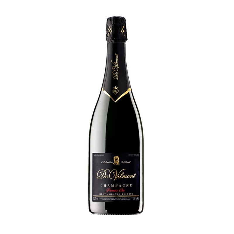 De Vilmont Champagne Grand Reserve Cuvee  Premiere Cru