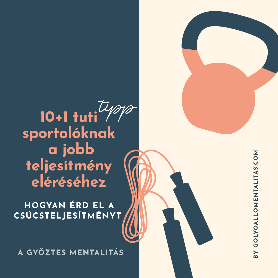 10+1 tuti tipp sportolóknak a jobb teljesítmény eléréséhez