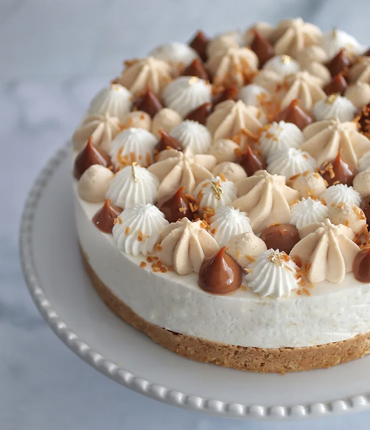 עוגת גבינה אלפחורס ללא אפייה