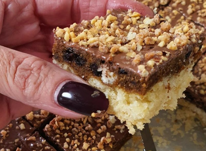 עוגת נס קפה שכבות ושוקולד